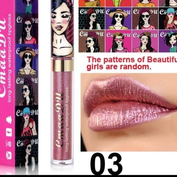 Waterproof Makeup Lip Glosses - Picture 3 of 6